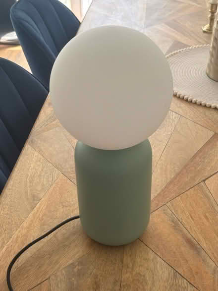 Photo of free Green bedside lamp (N16 Nr Stoke Newington Common) #1