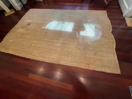 Photo of free IKEA Natural Jute Rug (16th st hts dc) #2