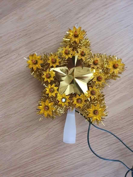 Photo of free Star for top of Xmas tree -plug in (Westbury BA13) #2