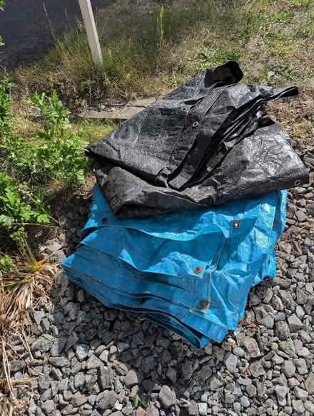 Photo of free Two large plastic tarps (Headington OX3) #1
