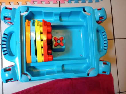 Photo of free Mega blocks colourful lego table (Richmond TW9) #2