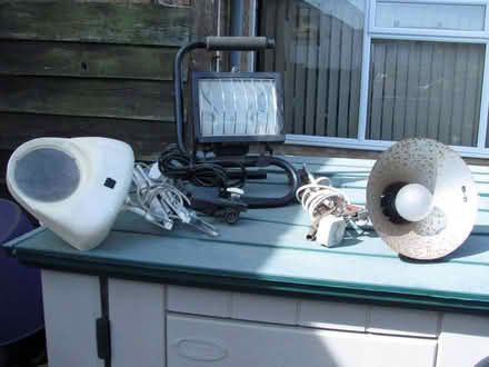 Photo of free 3 Workshop Lamps (Swanton Morley NR20) #1