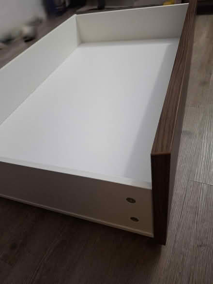 Photo of free 1 underbed storage drawer w wheels (Near Rowland St and S 1st Ave) #1
