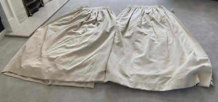 Photo of free Large champagne colour curtains (Reigate RH2) #1