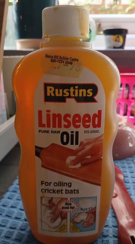 Photo of free Bottle linseed oil (SW2) #1