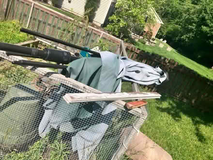 Photo of free Outdoor table/umbrella+storage bins (Avon) #3