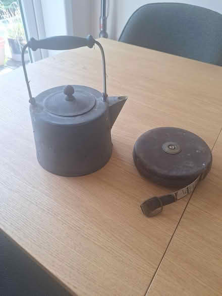 Photo of free Vintage kettle and tape measure (Bedhampton PO9) #1