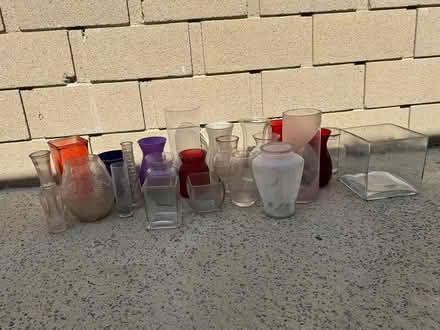 Photo of free Collection of Glass Vases (Fountain Vly, Heil & Bushard) #1