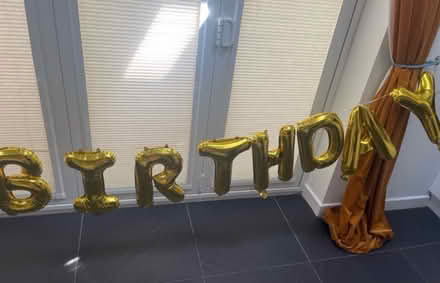 Photo of free Happy Birthday Balloon Banner (Newburgh WN8) #3