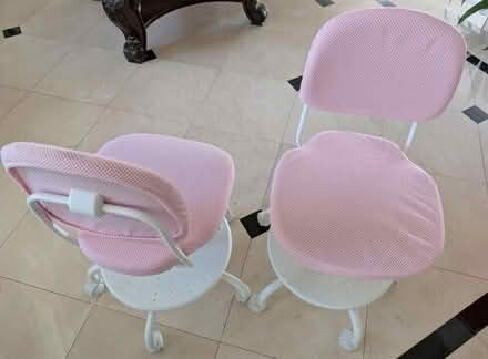 Photo of free 2 pink VIMUND Child's desk chair #1