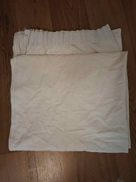 Photo of free Four long cream curtains (Westminster SW1P) #3