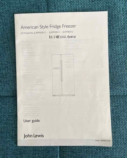 Photo of free American style John Lewis Fridge & Freezer (Edenbridge TN8) #2