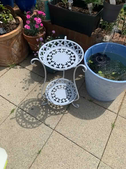 Photo of free 2 tier table (Worcester Park KT4) #1