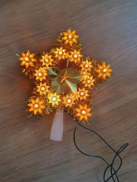 Photo of free Star for top of Xmas tree -plug in (Westbury BA13) #1