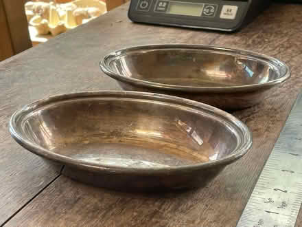 Photo of free Two silver plated dishes (Fairfield LA1) #1
