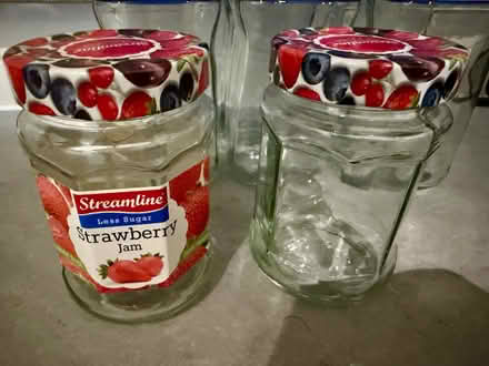 Photo of free Selection of mixed glass jars, X 12 (Pontefract WF8 area) #3