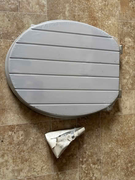 Photo of free New grey loo seat (S35 High Green) #1