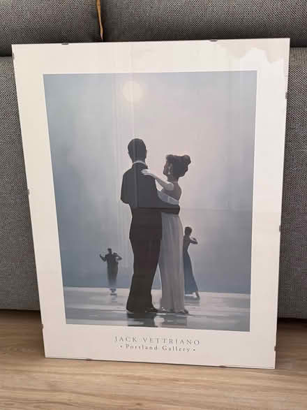 Photo of free Large Framed Jack Vettriano Print (Dh9 9bs) #1