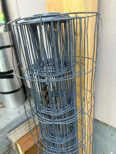 Photo of free 3’ x 9’ metal fencing (Hazel Dell) #1