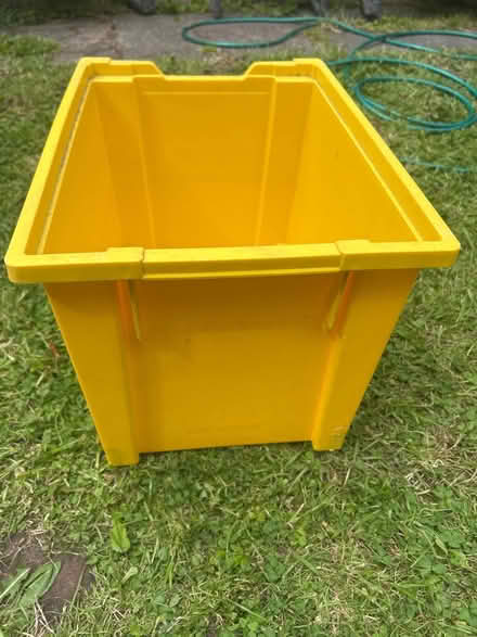 Photo of free Large yellow crate solid (CH61) #1