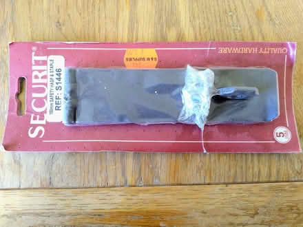 Photo of free Unused hasp and staple for padlock (Macclesfield SK11) #1