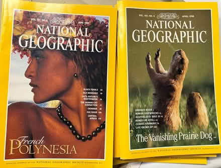 Photo of free National Geographic magazines (Quincy and S Simms) #1