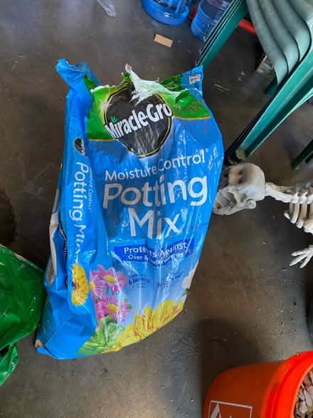 Photo of free Leftover potting soil (David & Bancroft) #2
