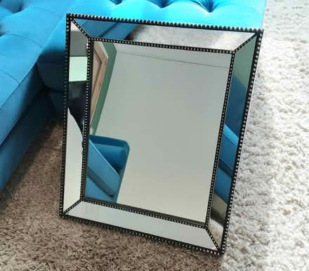 Photo of free Silver Studded Mirror (Saltaire BD18) #1