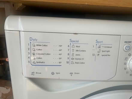 Photo of free Indesit washing machine (Harrogate) #2