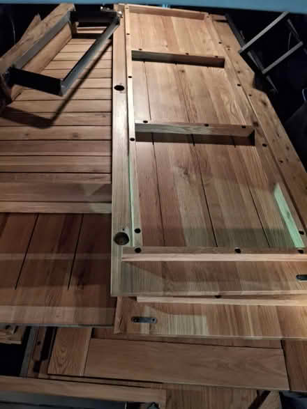 Photo of free Pieces of a Solid Oak Wardrobe (CR0) #1