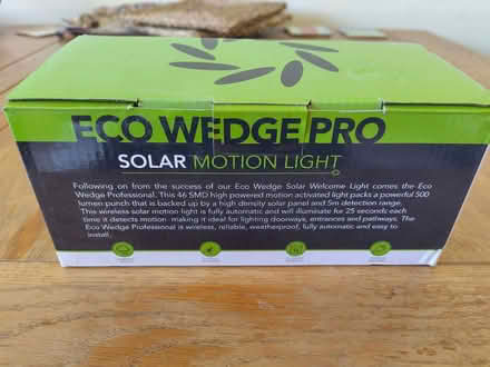 Photo of free Solar powered motion sensor light (Macclesfield SK11) #1