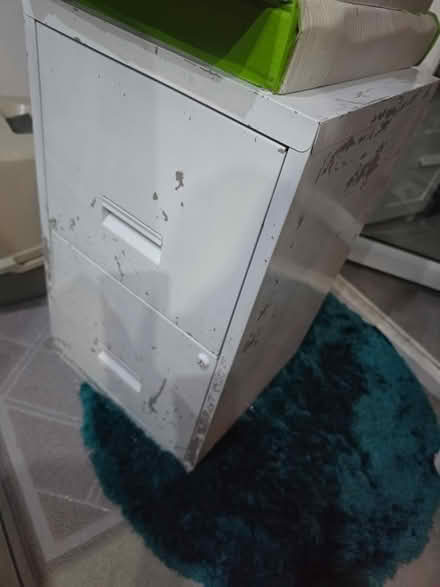 Photo of free 2 draw metal filing cabinet (Sidcup DA15) #1