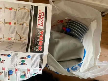 Photo of free Exercise/gym Ball with pump (BN2) #2