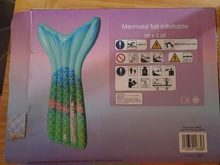 Photo of free Mermaid tail inflatable (Beckton E6) #2