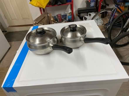 Photo of free 2 Stainless Steel Saucepans (Papcastle CA13) #3