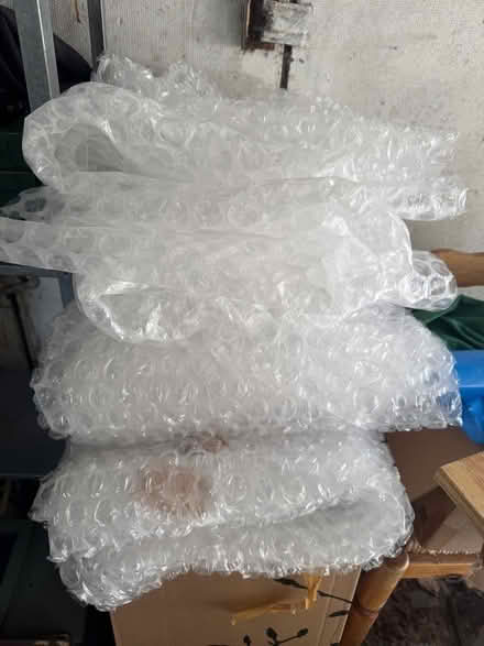 Photo of free Large and small bubble wrap - packing materials (Burghfield Common RG7) #1
