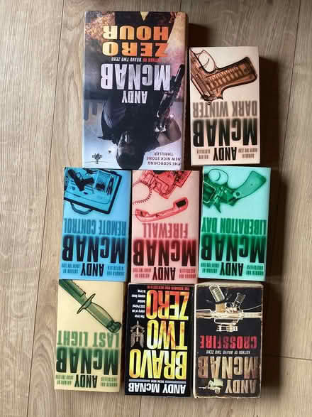 Photo of free Andy McNab books (Longwood HD3) #1