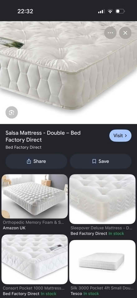 Photo of Double Mattress (St.Judes PL4) #1