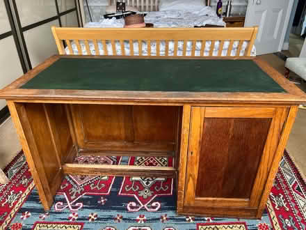 Photo of free Wooden desk (Terenure, Dublin 6W.) #1