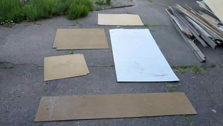 Photo of free Various sheets of hardboard (Great Yarmouth NR30) #1