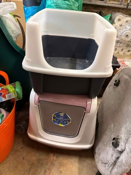 Photo of free Two cat litter boxes (Sonning RG4) #1