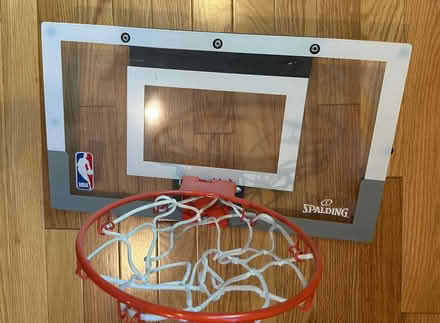 Photo of free Over the door basketball hoop (Hollenbeck and Remington) #1