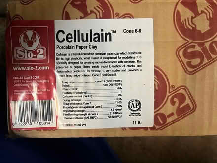 Photo of free Cellulain porcelain paper clay (Capitol Hill near Lincoln Park) #1