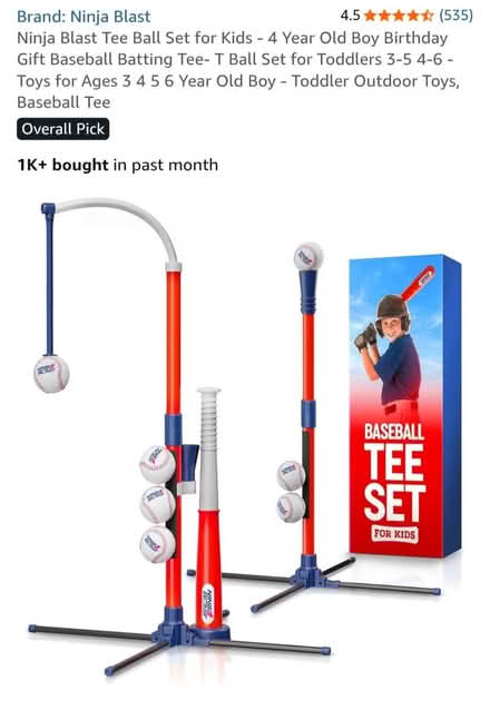 Photo of free Tball set (Centreville, MD) #1