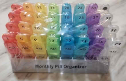 Photo of free Colourful (Monthly Pills Organizer) (Hillview Avenue) #1