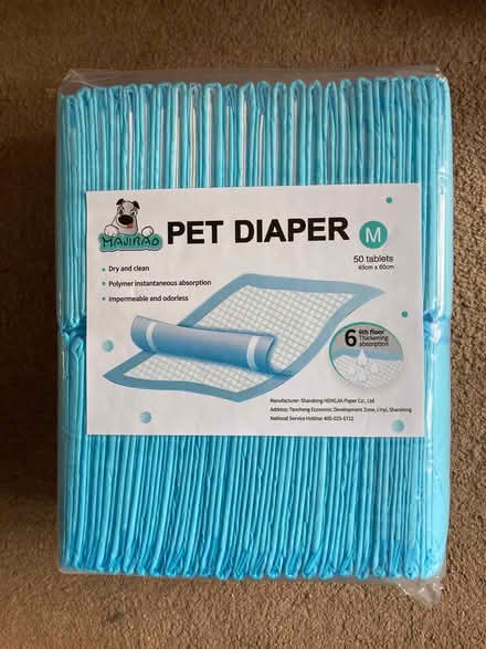 Photo of free 3 Packs Puppy Training Pads (Brand New) (St James, South Elmham IP19) #1