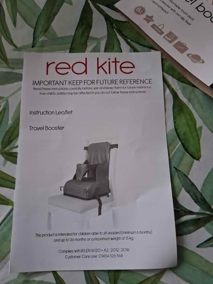 Photo of free Child's booster seat (Brimington s43) #4