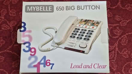 Photo of free Corded telephone with big buttons and increased volume. (Tower Gardens Estate N17) #3