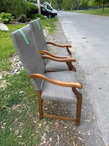Photo of free Solid wood chairs (Britannia) #2