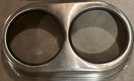 Photo of free Stainless Steel Dog Bowl Holder (Port Murray, NJ) #1
